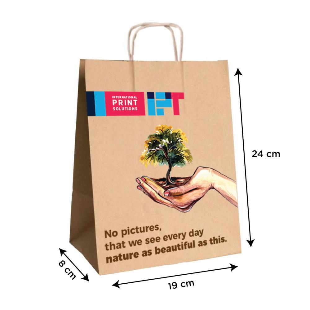 19 x 8 x 24 Kraft Paper Bag