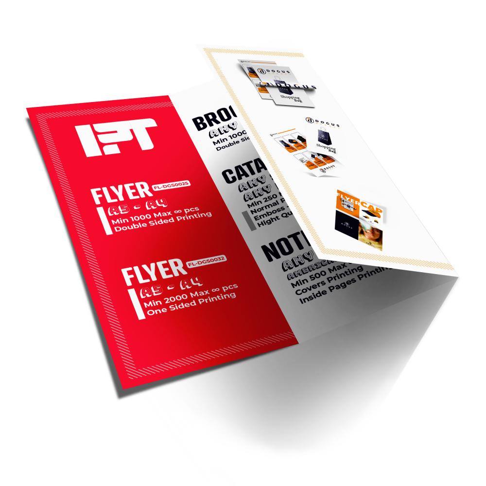 Brochure 15 x 21 cm (A5) With Lamination 200g