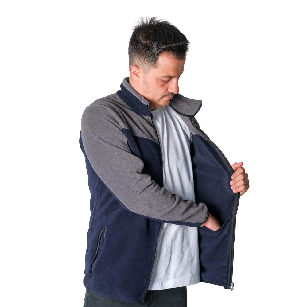 Fleece Jacket with Collar