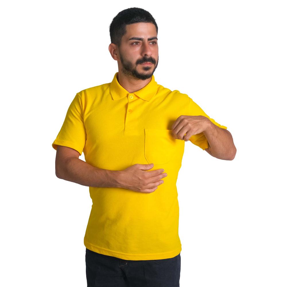 Polo Collar Open-End T-shirt