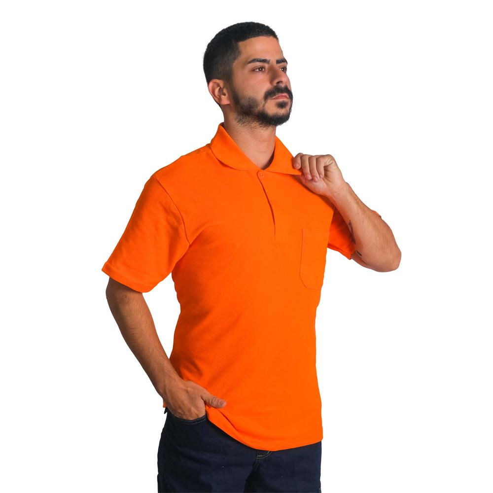 Polo Collar Open-End T-shirt