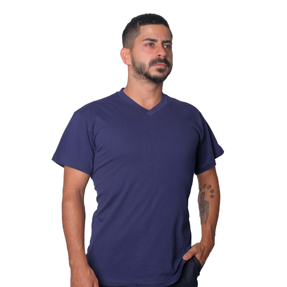 V Neck Jersey T-shirt